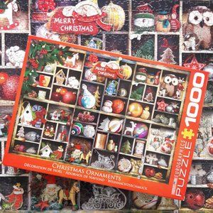 Eurographics "Christmas Ornaments" 1000 🧩 Jigsaw Puzzle